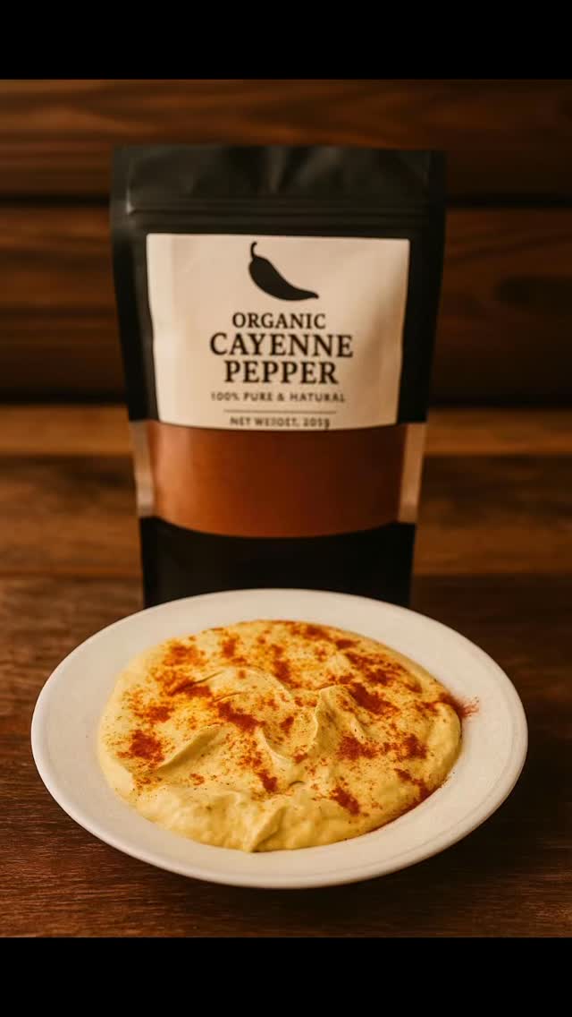 Organic Cayenne Pepper 200g