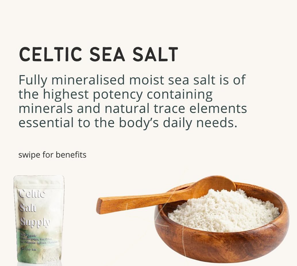 Organic Premium Grey Celtic Salt - Course - 450g