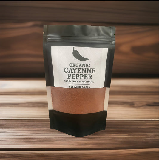 Organic Cayenne Pepper 200g
