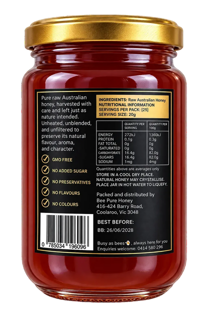 Bee Pure Australian Red Gum Honey