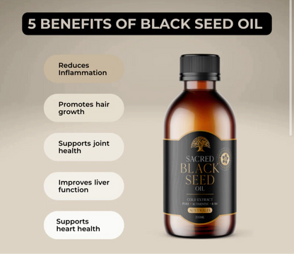 Australian Grown Black Seed Oil